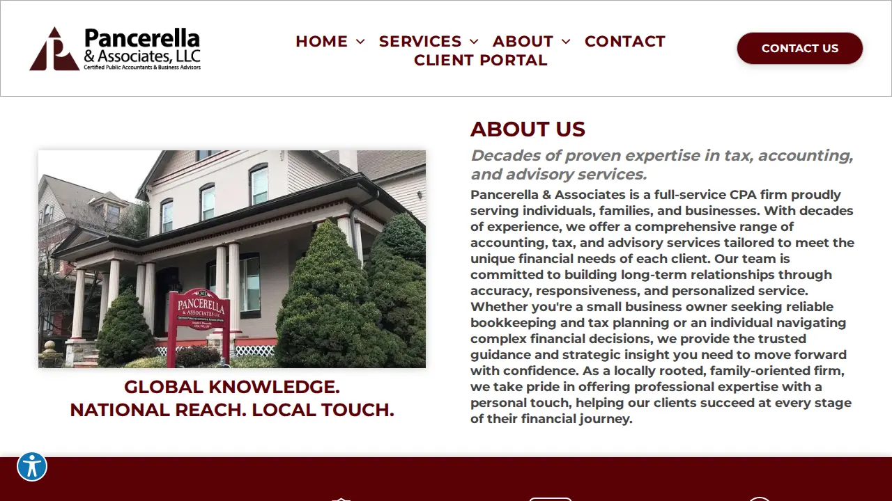 Pancerella Associates page