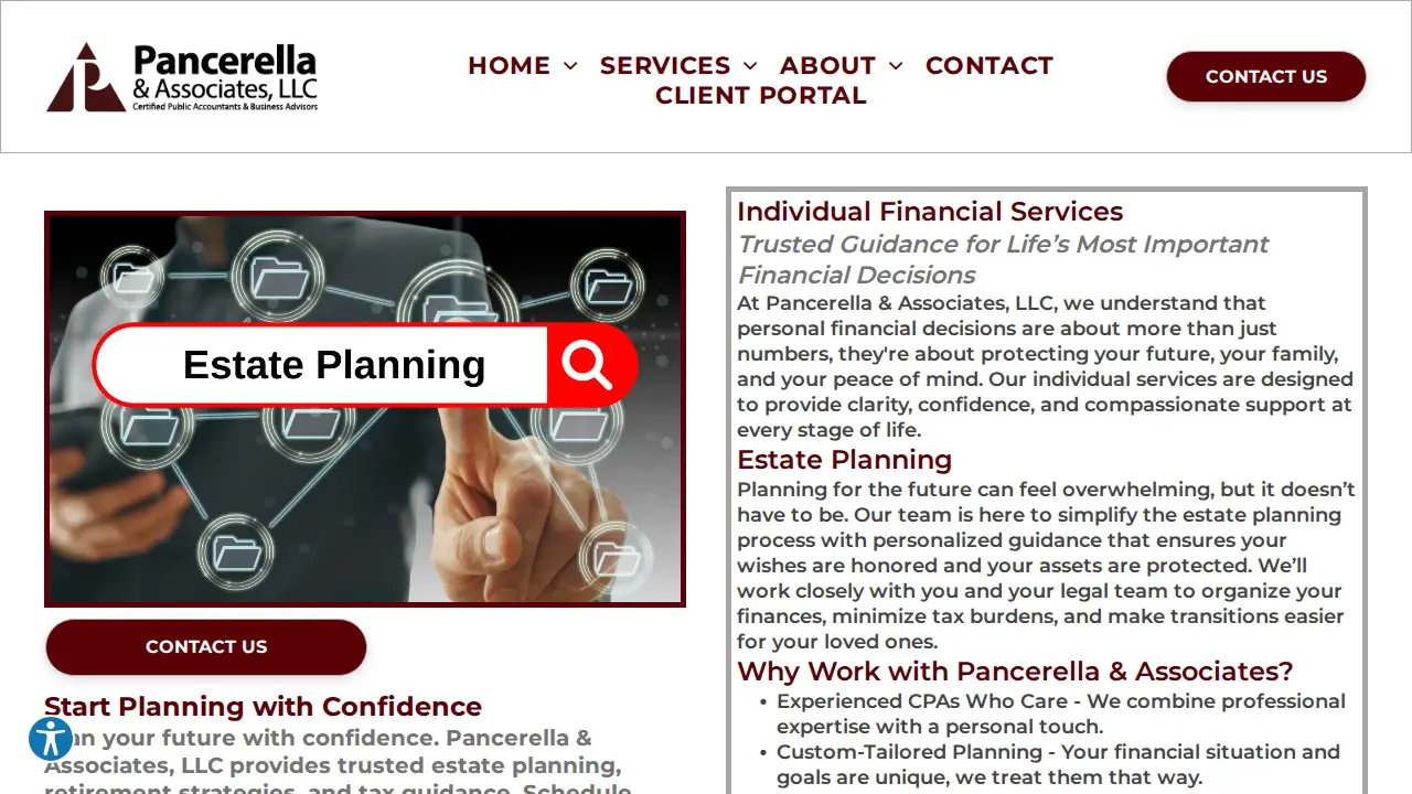 Pancerella Associates page