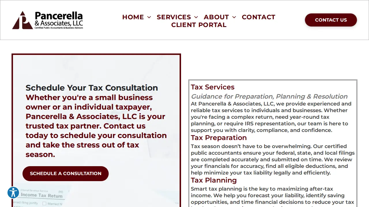 Pancerella Associates page