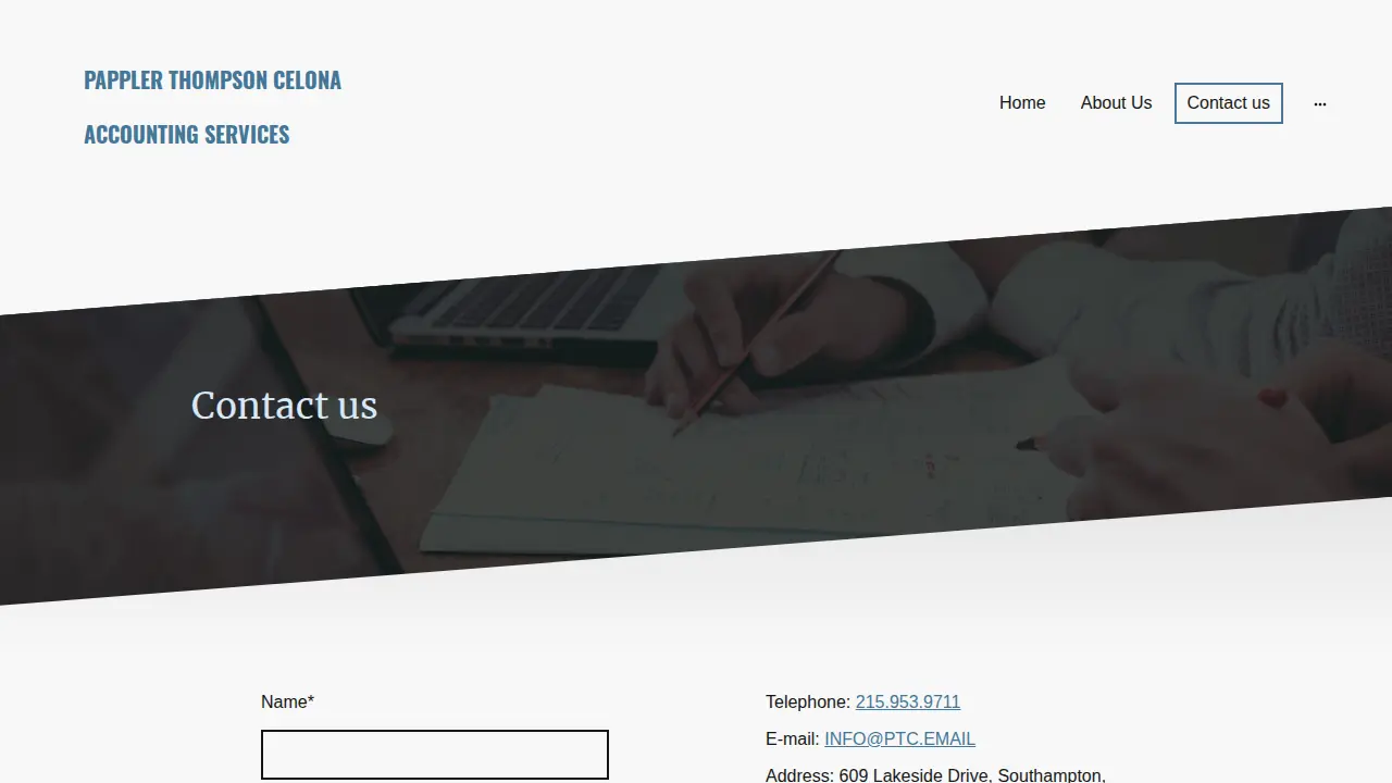 Pappler Thompson & Associates page