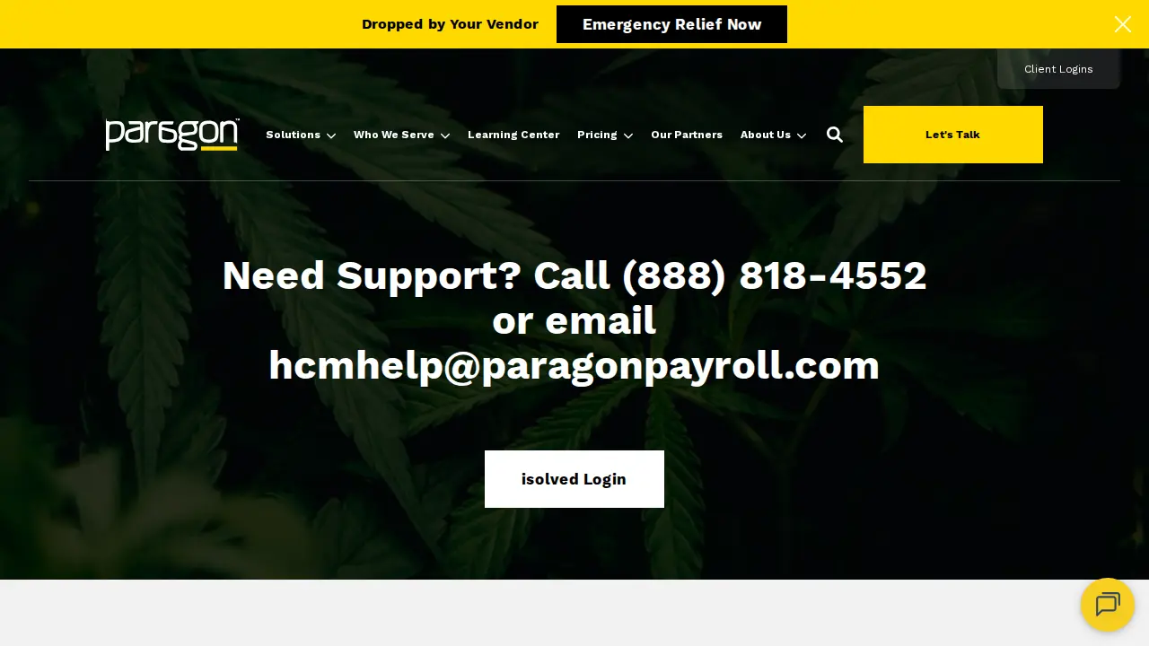 Paragon Payroll, Inc. page