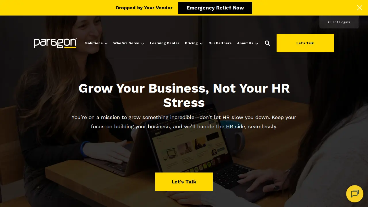 Paragon Payroll, Inc. page