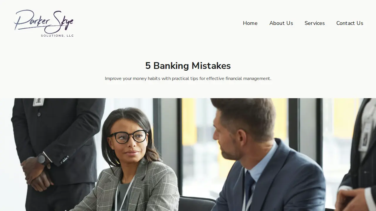 Parker Skye Solutions, LLC page