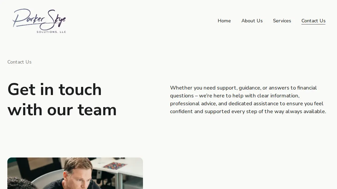 Parker Skye Solutions, LLC page