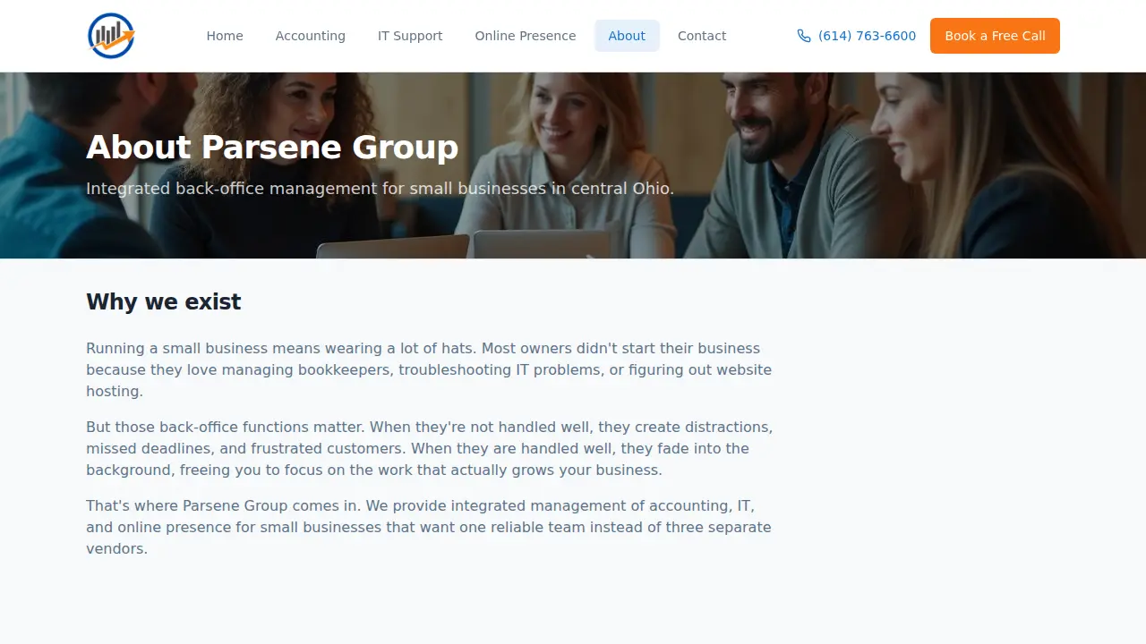Parsene page