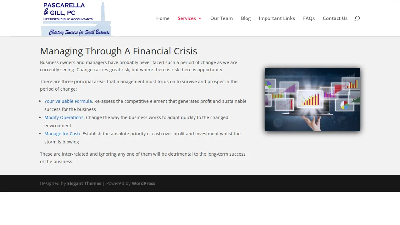 Pascarella & Gill, CPA page
