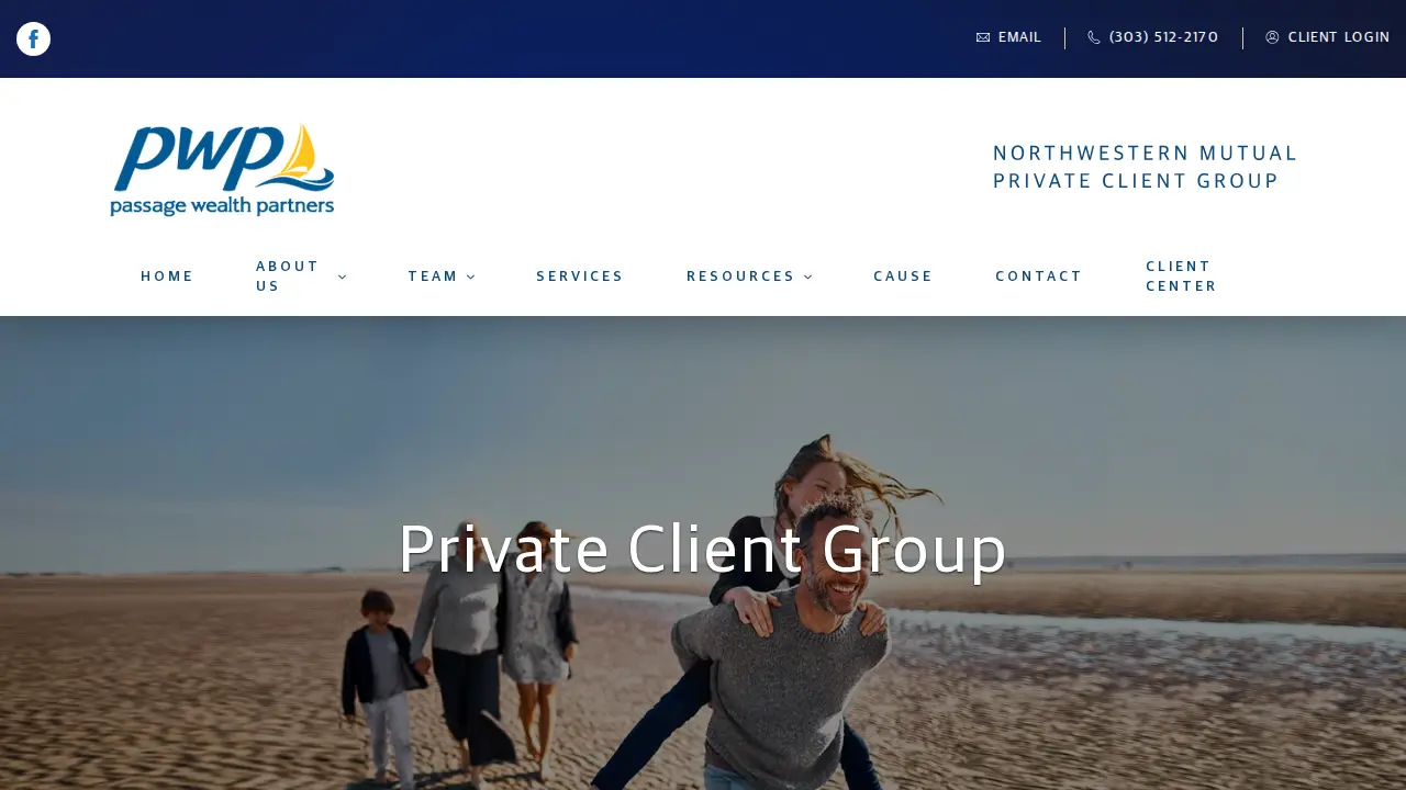 Passage Wealth Partners page