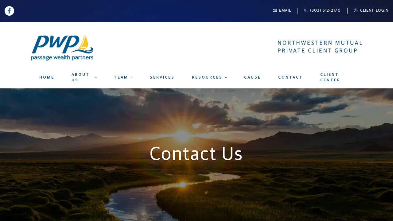 Passage Wealth Partners page