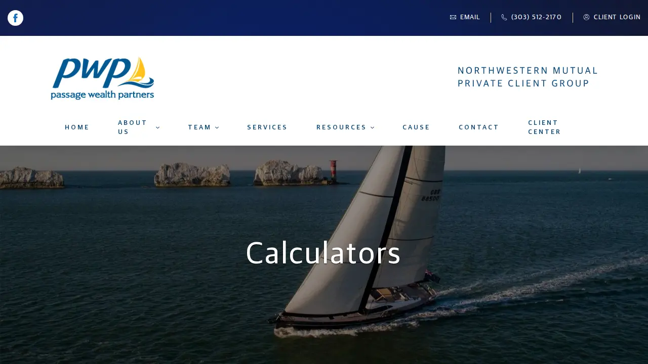 Passage Wealth Partners page