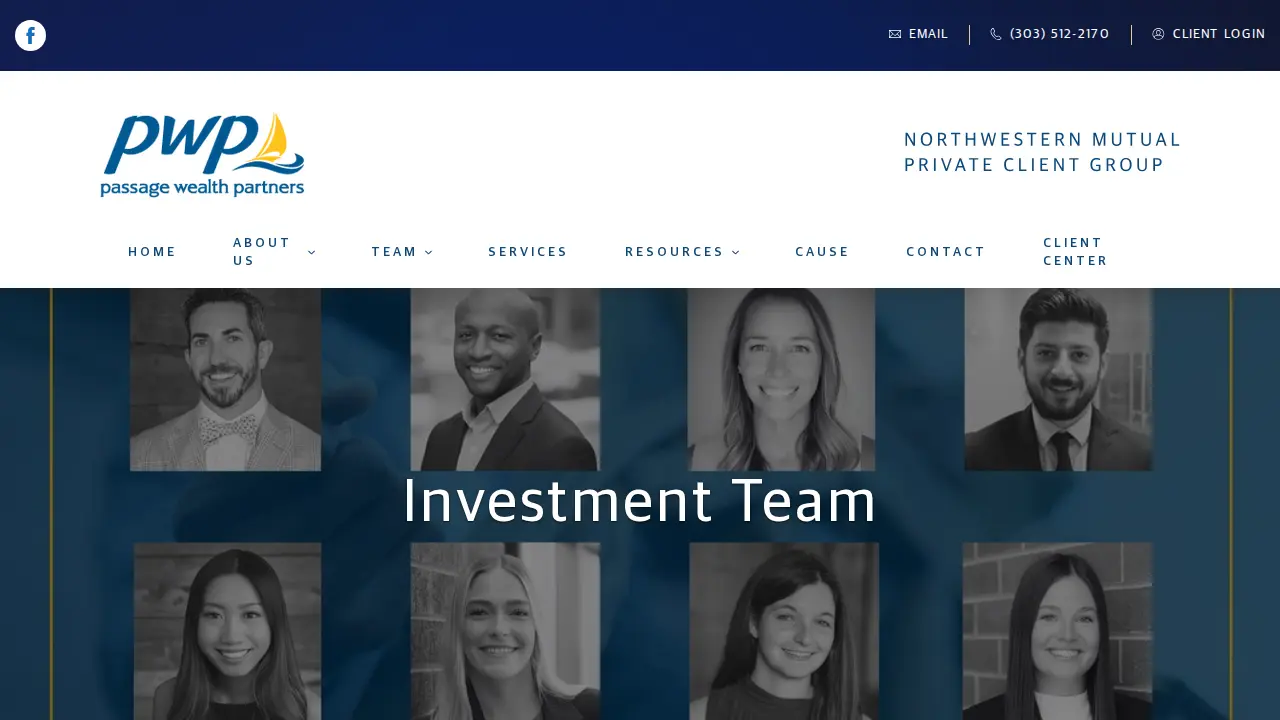 Passage Wealth Partners page
