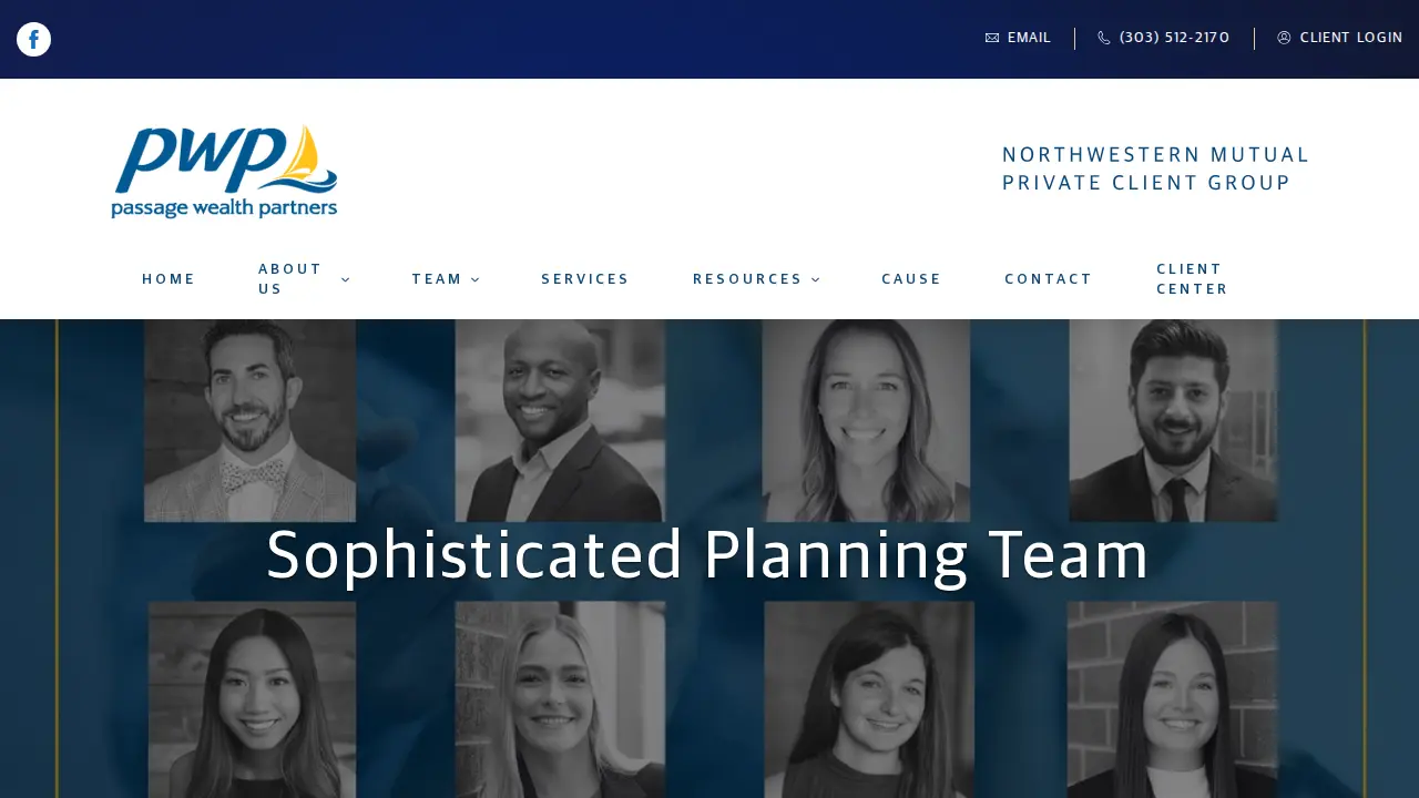 Passage Wealth Partners page