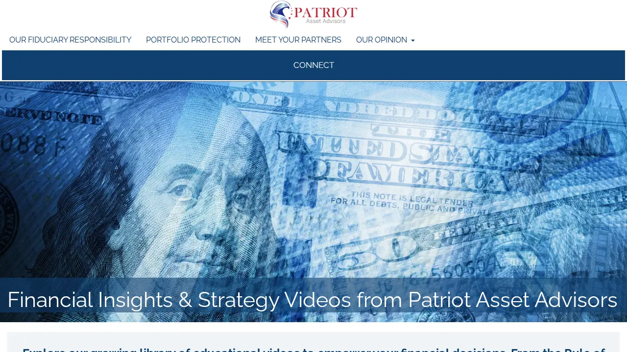 Patriot Asset Advisors page