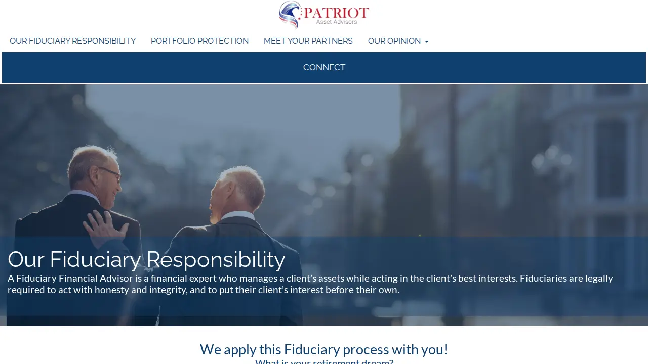 Patriot Asset Advisors page