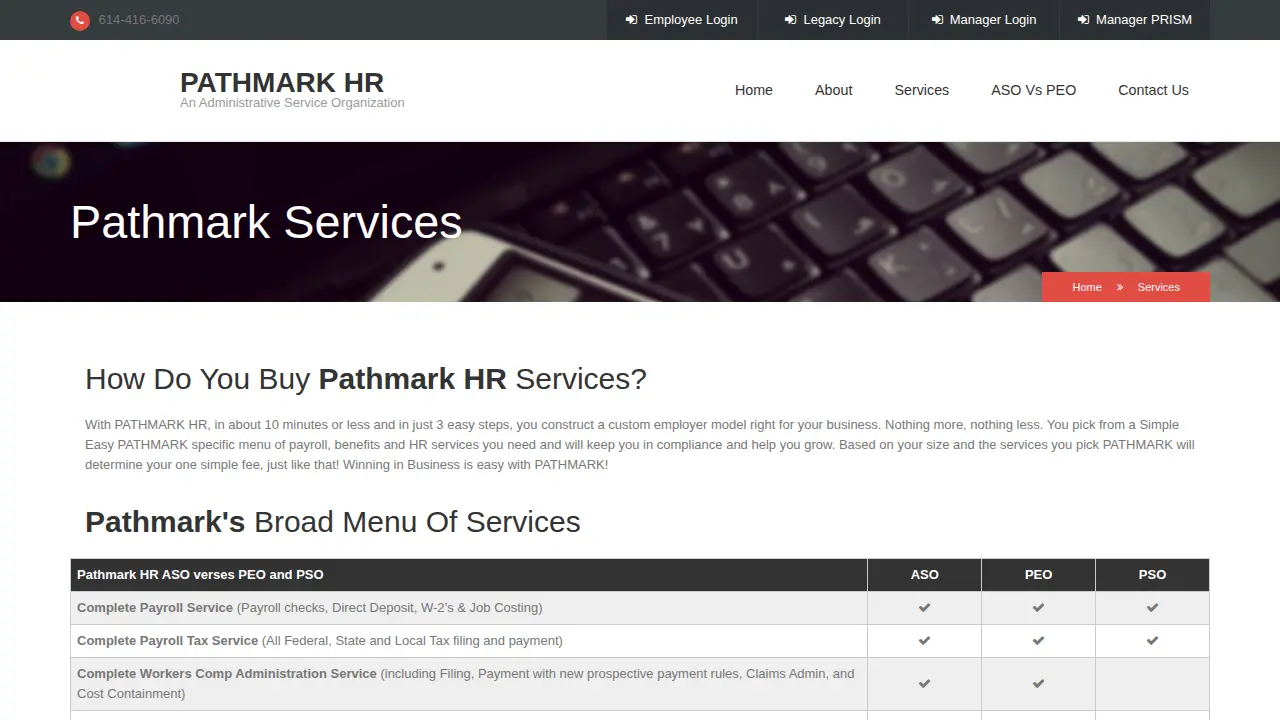 Pathmark HR page