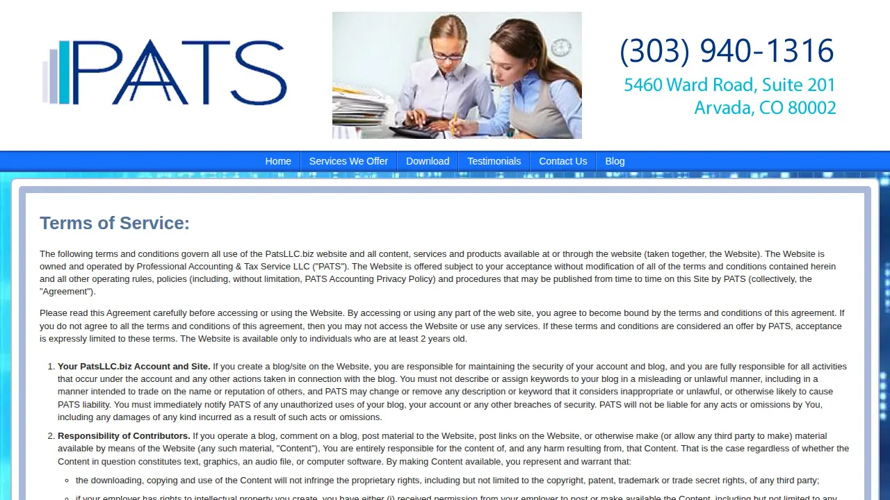 Professional Accounting & Tax Service LLC page