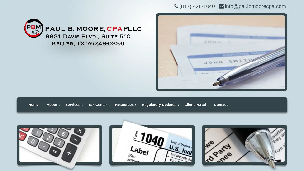 Paul B. Moore, CPA PLLC
