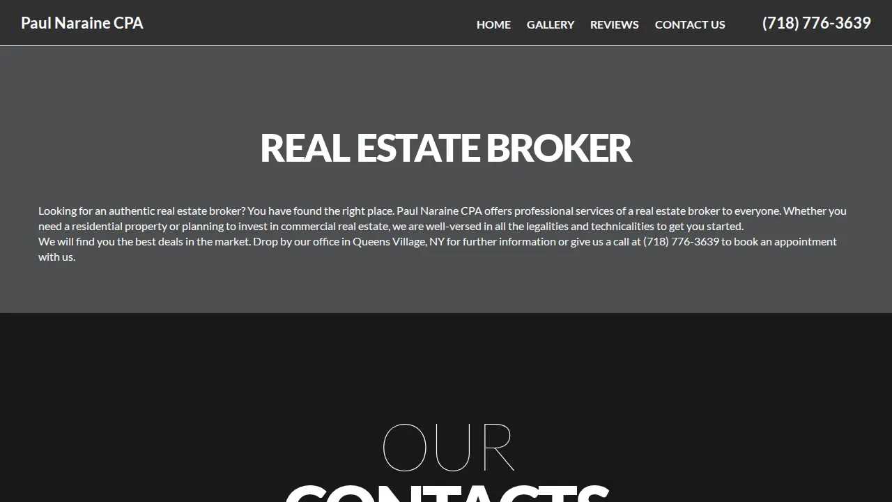 Paul Naraine CPA page