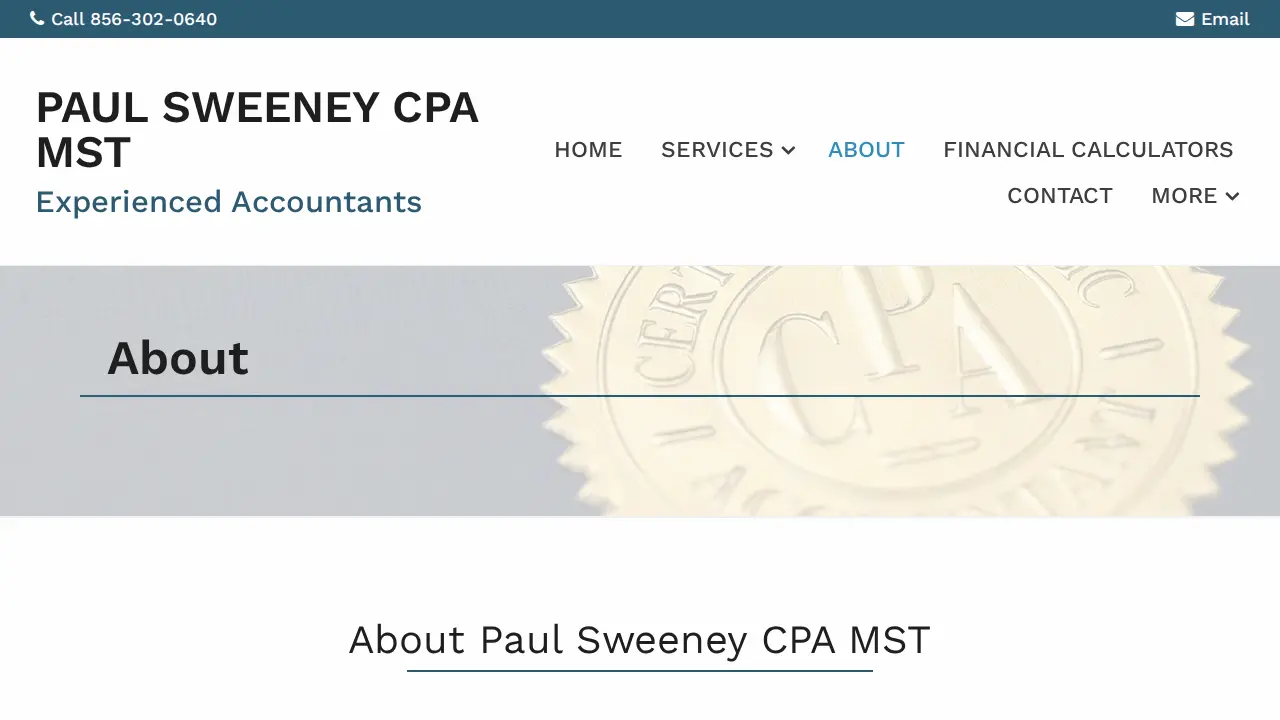 Paul Sweeney CPA MST