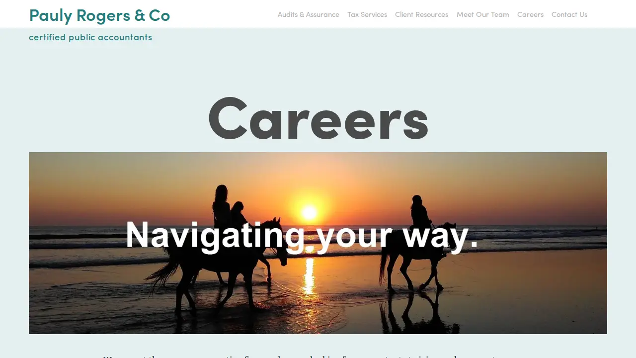 Pauly Rogers & Co page