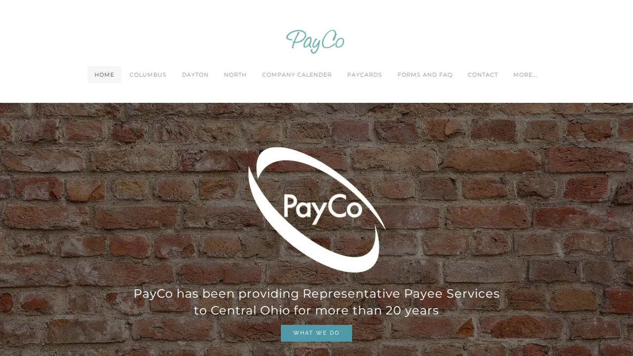 PayCo website