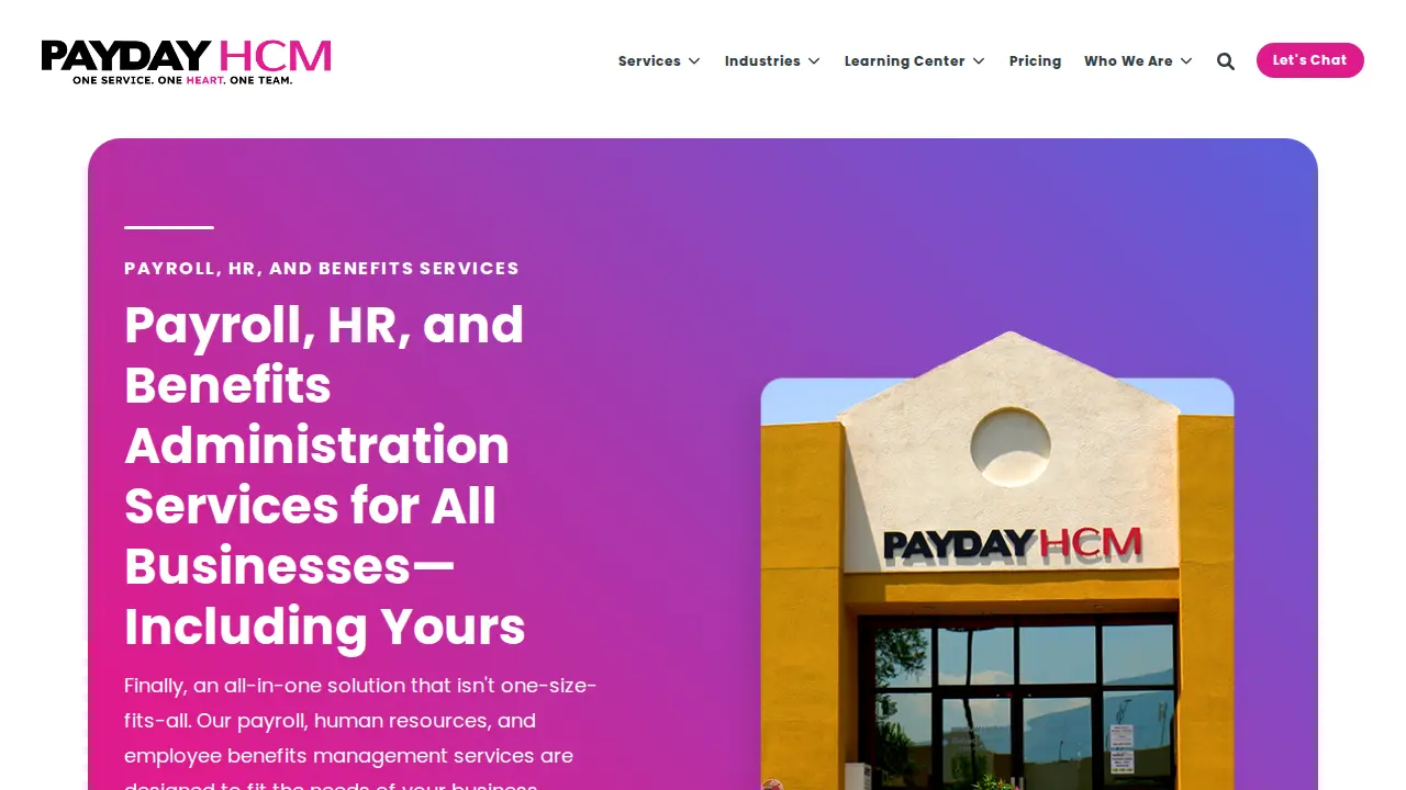 Payday HCM page
