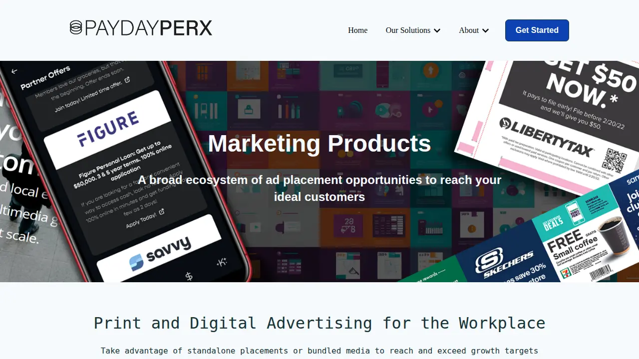 PaydayPERX page