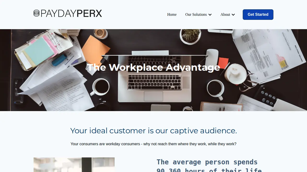PaydayPERX page