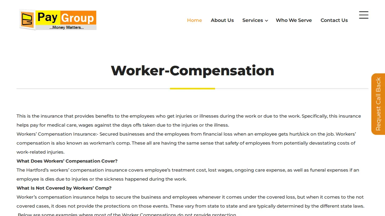 PayGroup Service LLC page