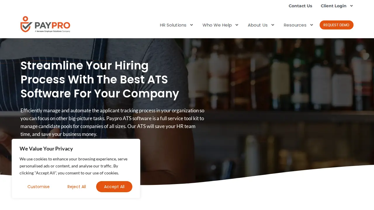 Paypro Corporation page