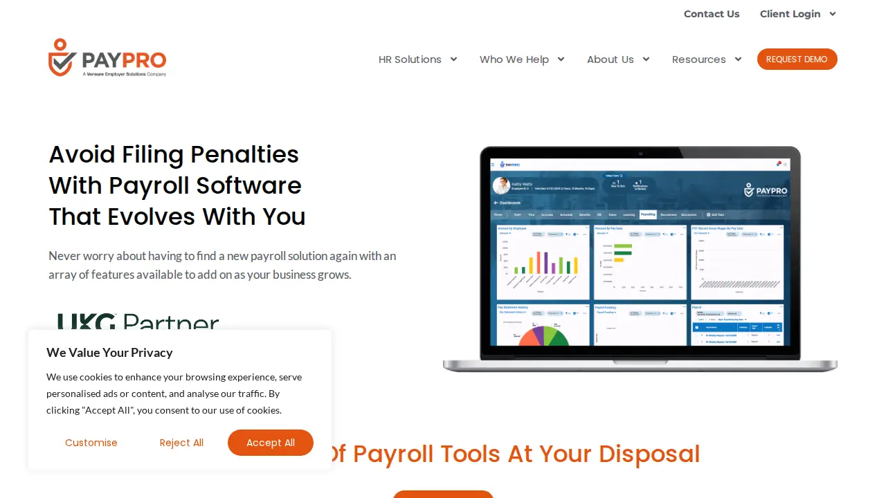 Paypro Corporation page