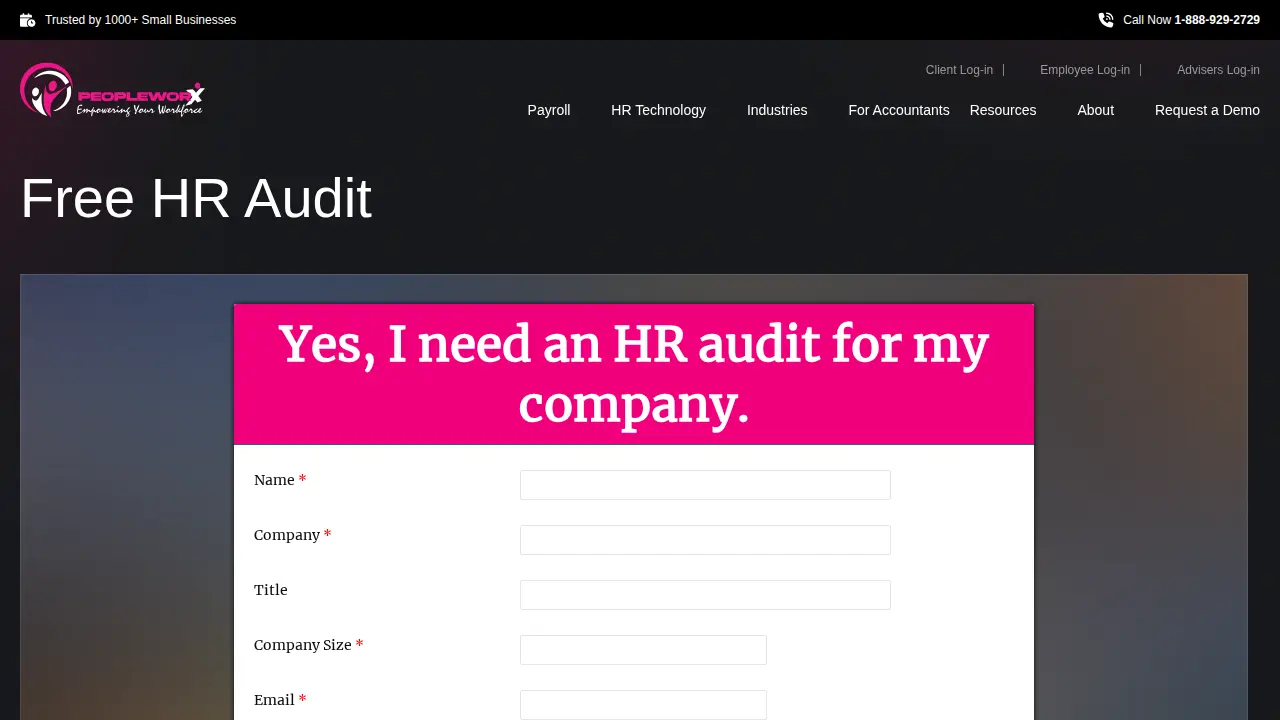 Payroll Services LLC page