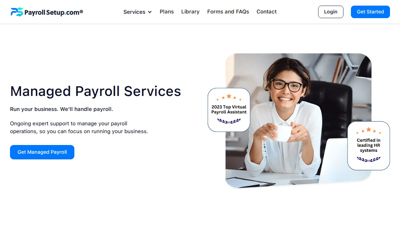 Payroll Setup page