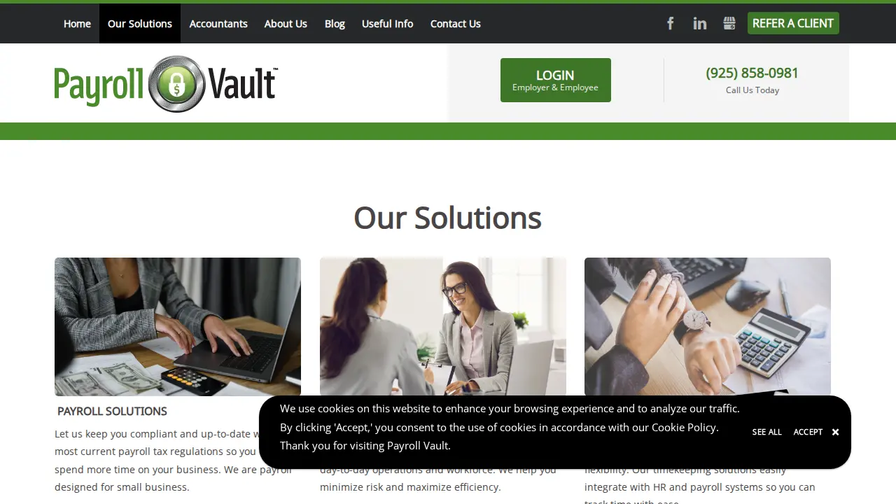 Payroll Vault Keller, TX page