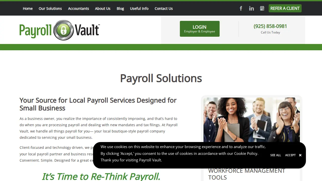 Payroll Vault Keller, TX page