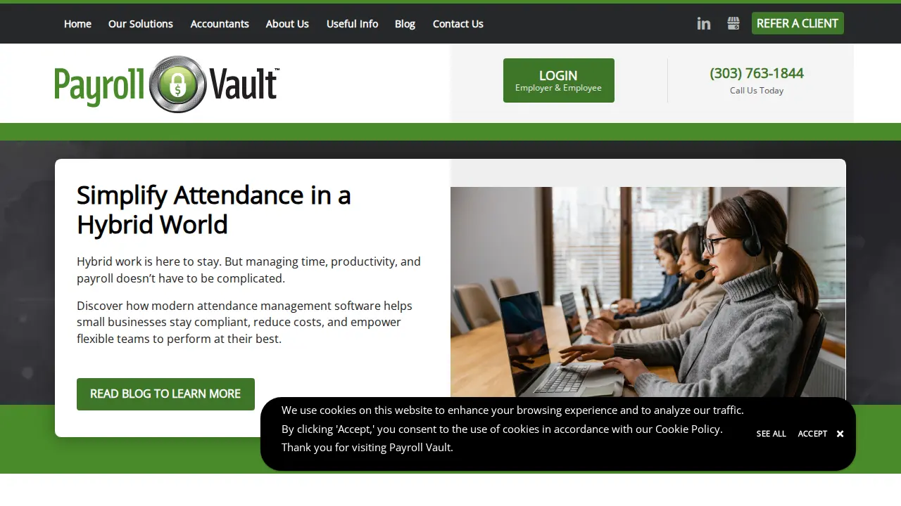 Payroll Vault Castle Rock, Colorado page