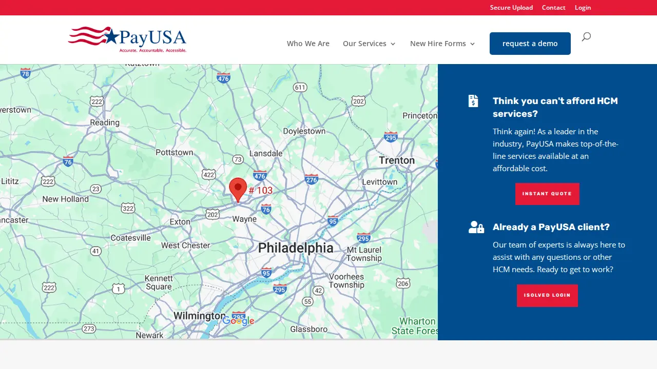 Pay USA Inc page