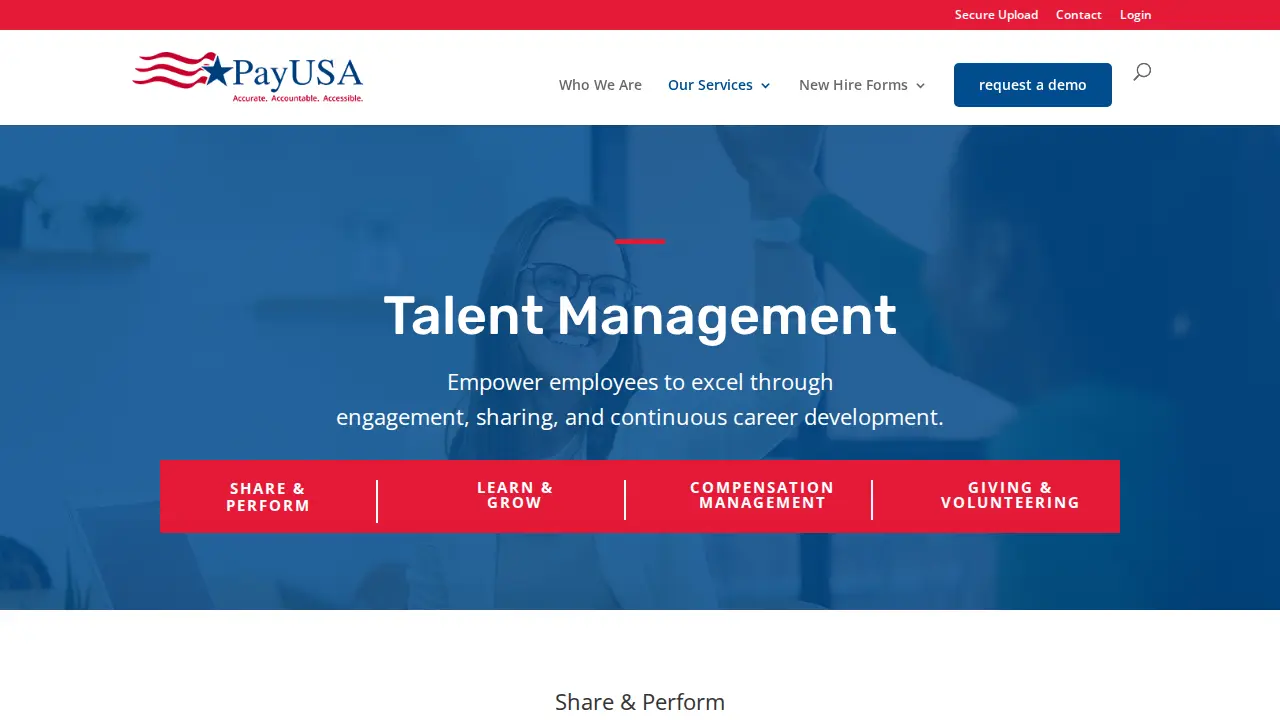 Pay USA Inc page