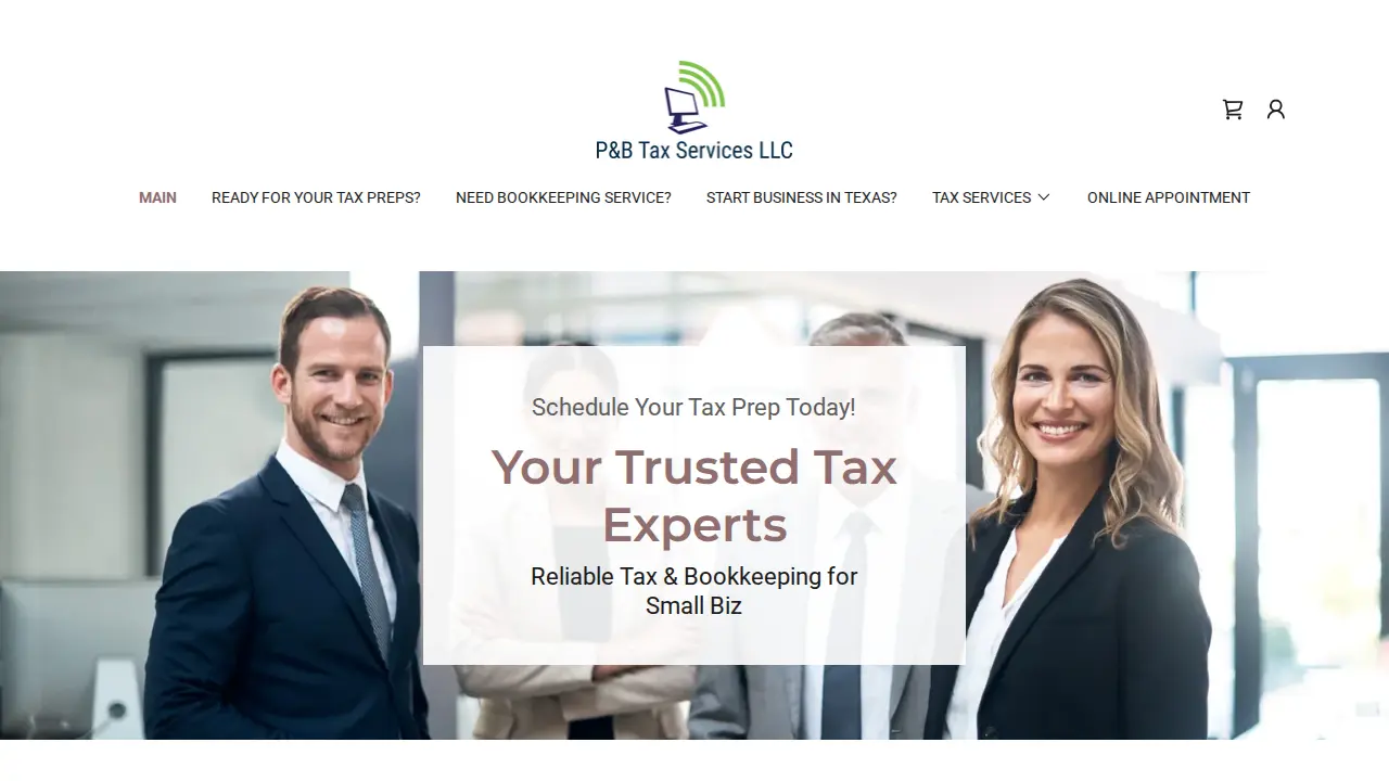P&B Tax Services LLC page
