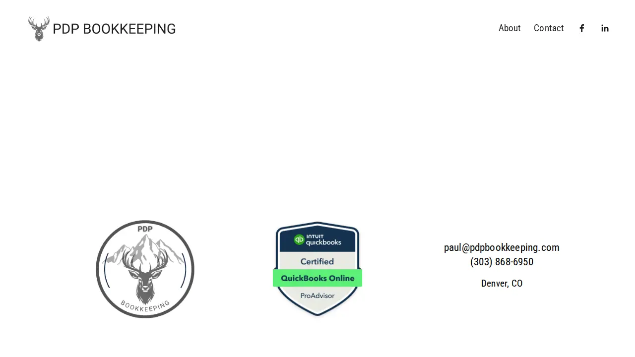 PDP Bookkeeping LLC page