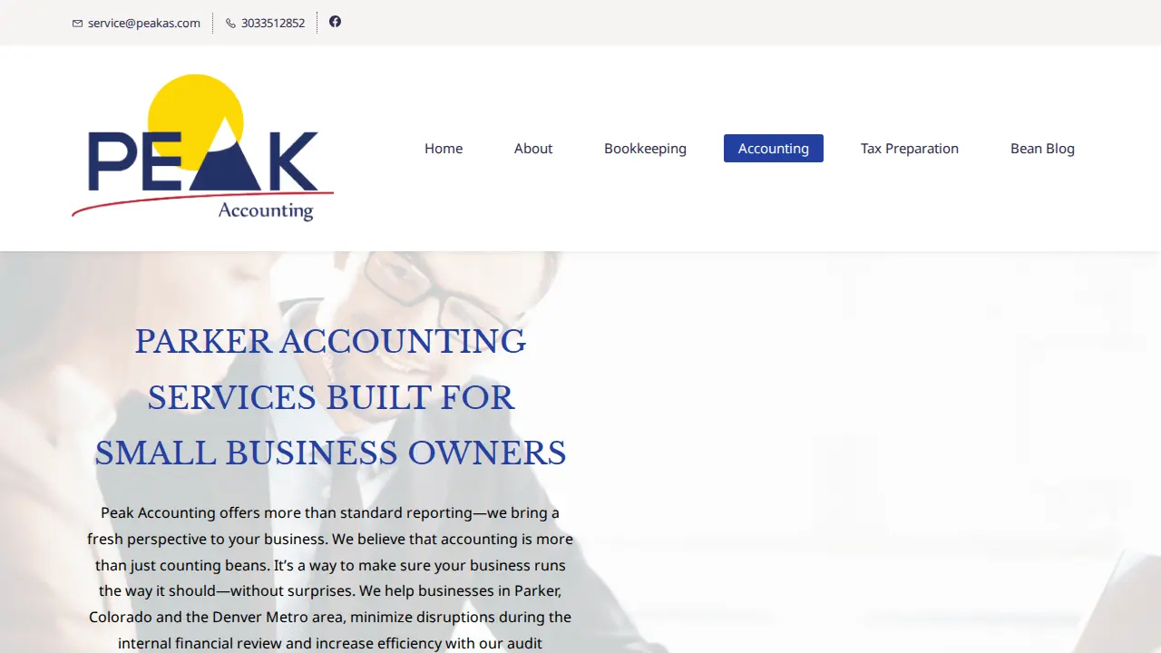 Peak Accounting Service LLC page