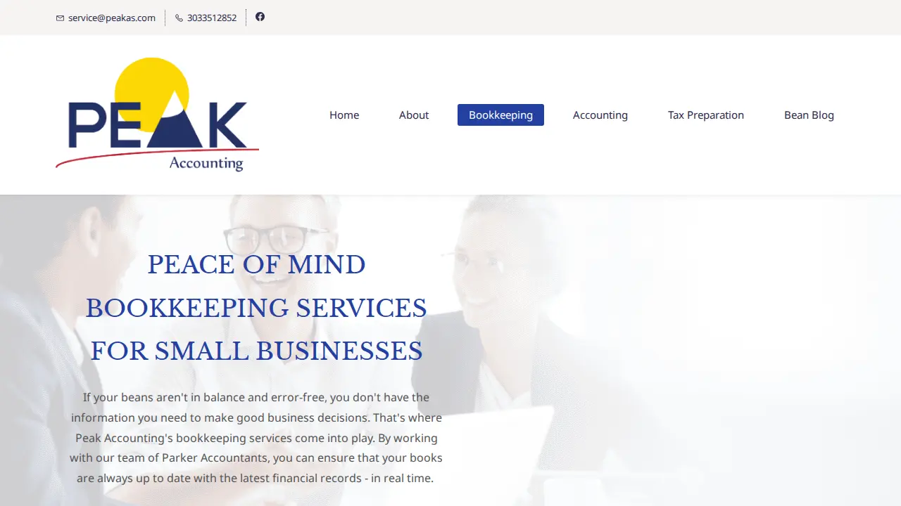 Peak Accounting Service LLC page