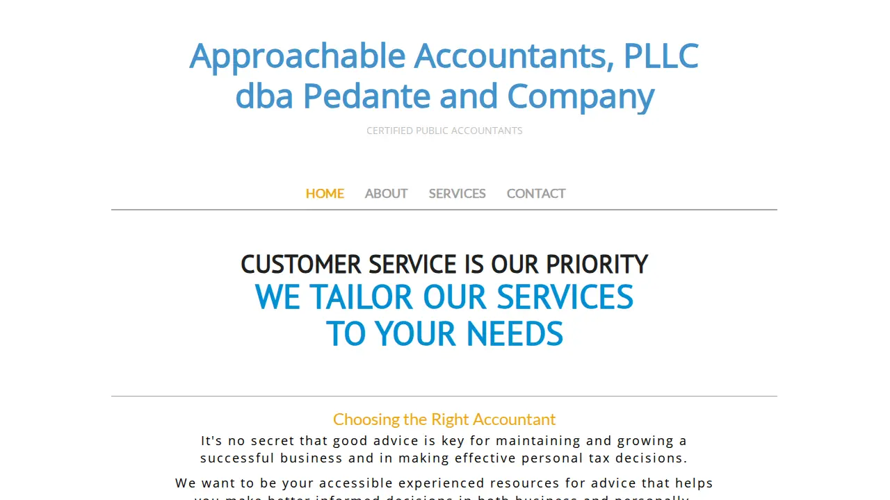 Pedante and Company, Inc.