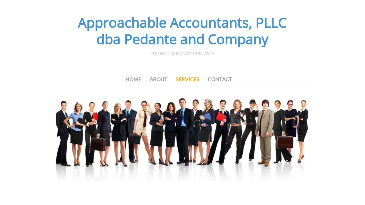 Pedante and Company, Inc. page