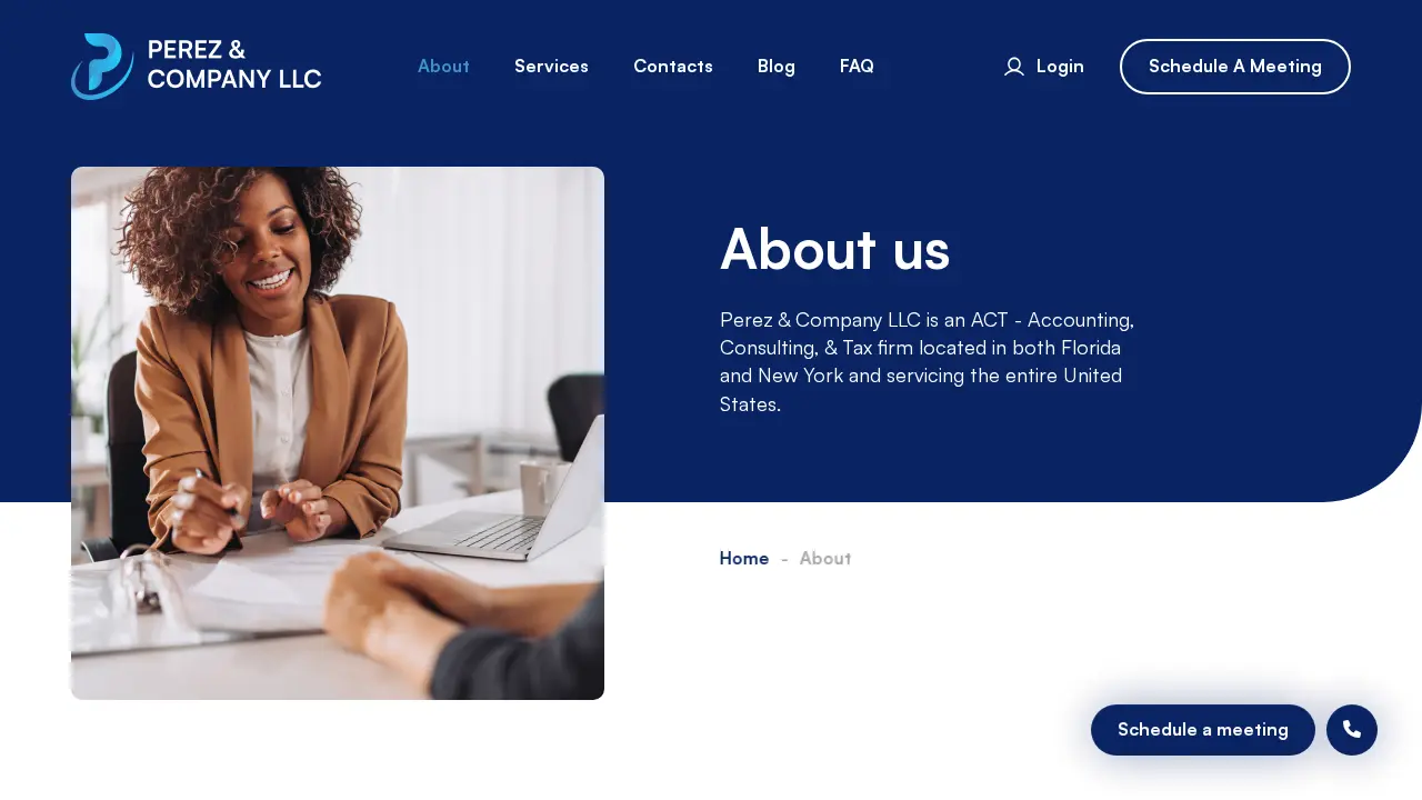 Perez & Company LLC page