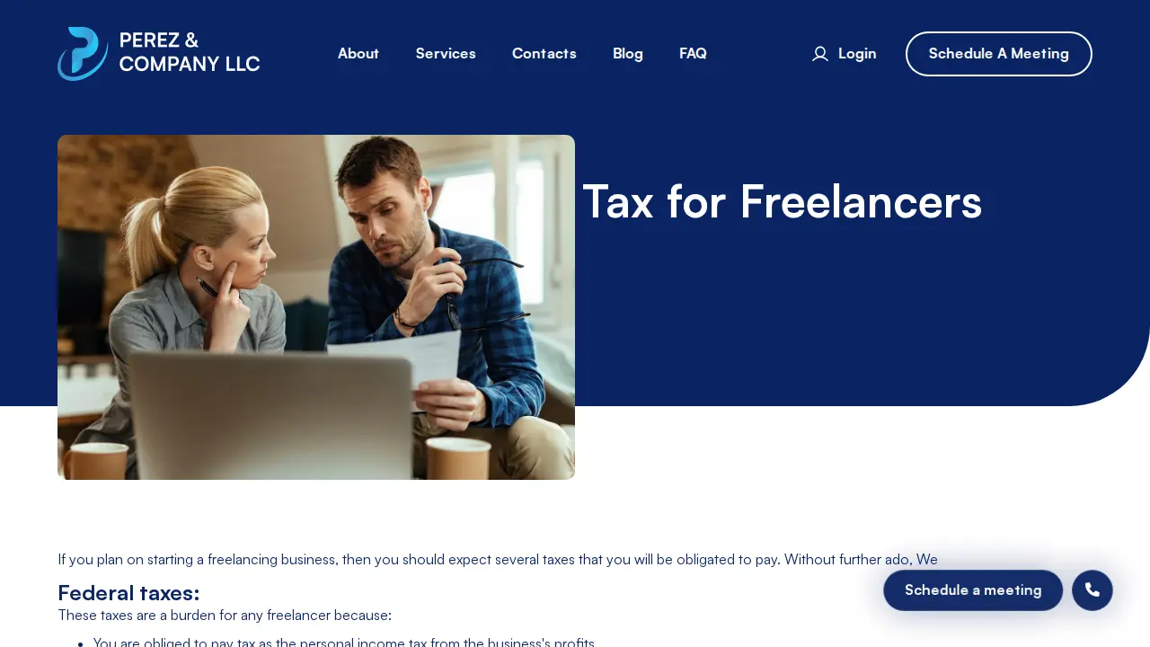 Perez & Company LLC page