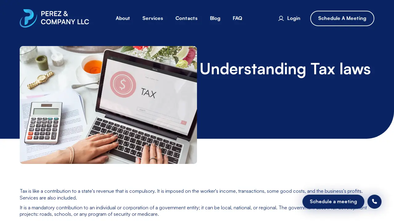 Perez & Company LLC page