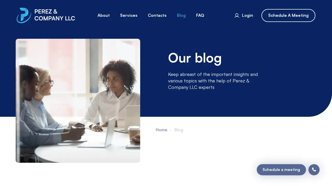 Perez & Company LLC page