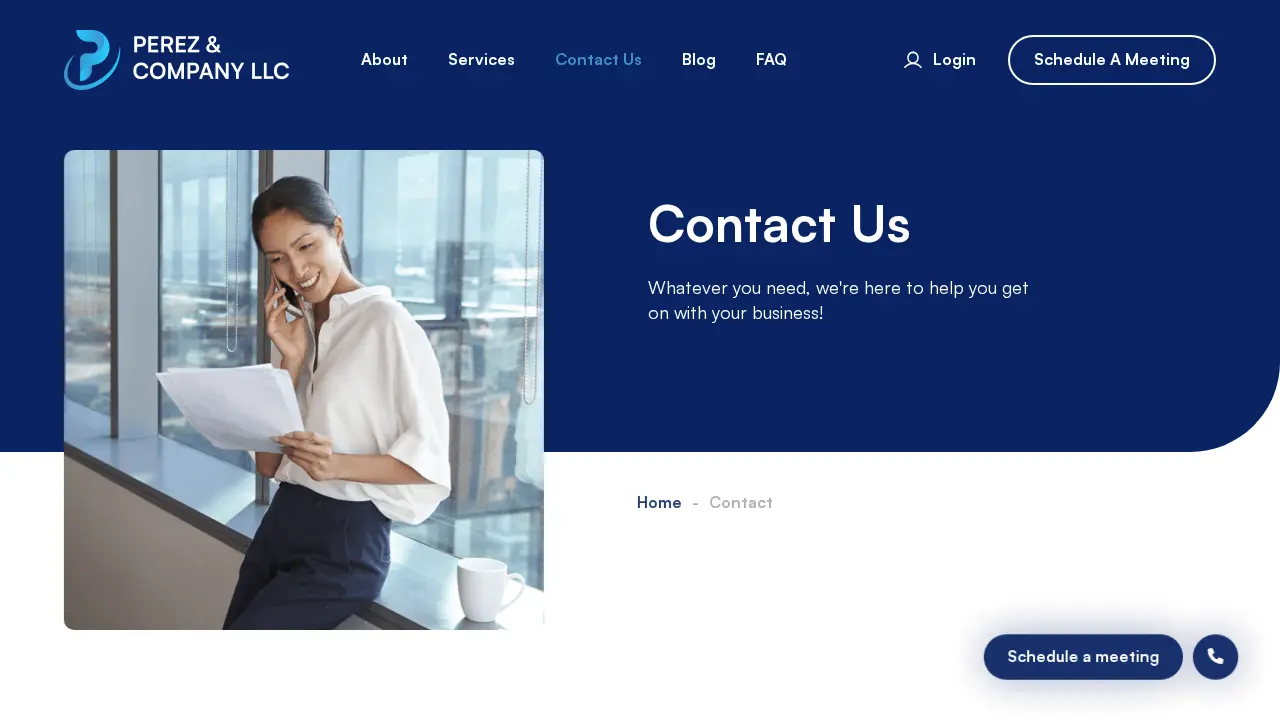 Perez & Company LLC page