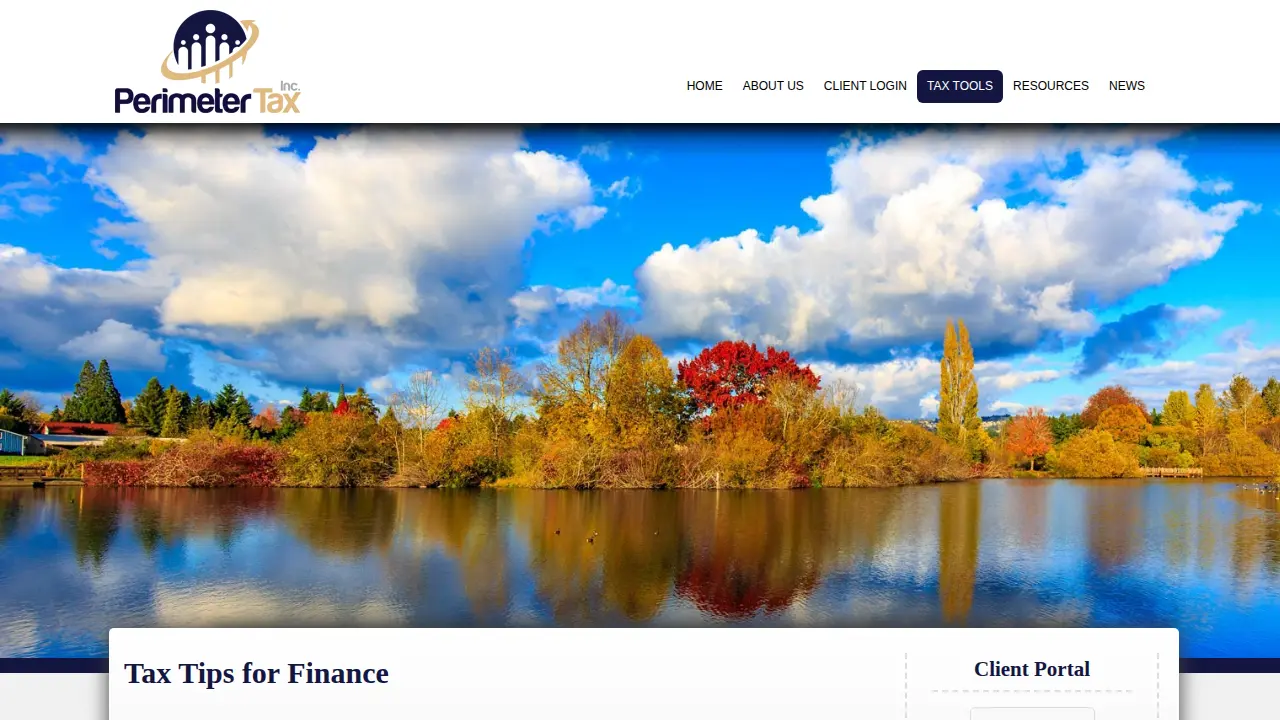 Perimeter Tax, Inc. page