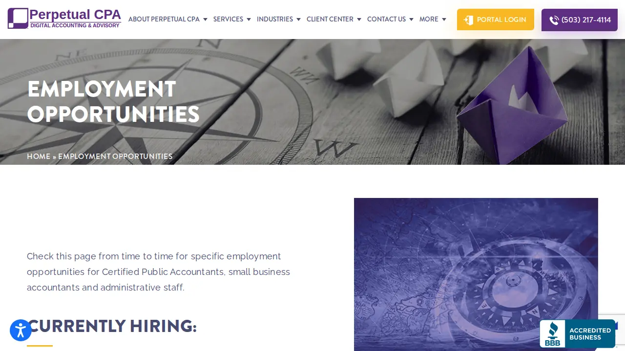Perpetual CPA page